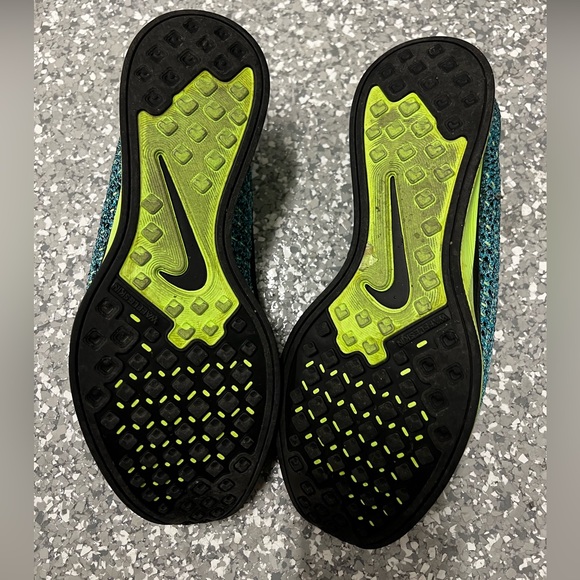 Nike Flyknit Racers - Blue Lagoon - Men’s 9 - Picture 5 of 5